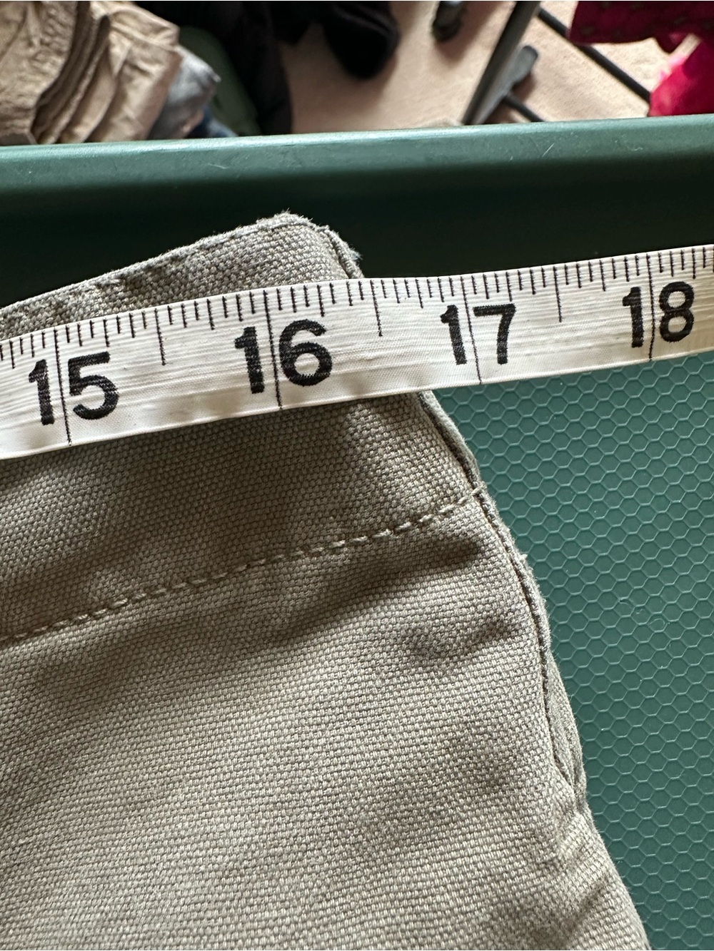 We the free barrel low slung pants army green size medium - Picture 5 of 9